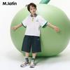 Летние прямые хлопковые каприсы для мальчиков M.Latin
