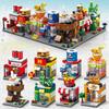 Lele Brothers Compatible Building Blocks: Educational Interlocking House Model for Kids