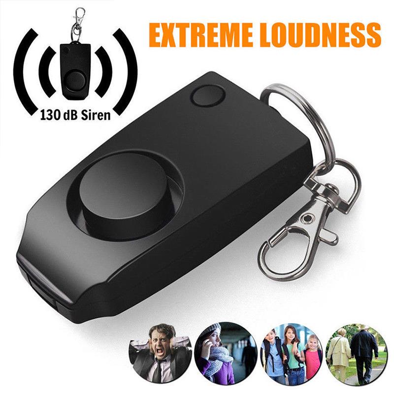 1PC Personal Anti-wolf Alarm Device Alarm Loud Alarm Attack Panic Keychain Self-protection Personal Safety Emergency