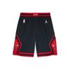 Chicago Bulls Logo Print Patchwork Loose Straight Sports Shorts Kids Shorts Black DJ7603-010