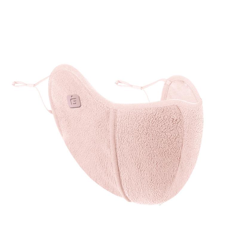 Хлопковая теплая маска для лица, регулируемая зимняя ветрозащитная пылезащитная крышка для рта для путешествий на открытом воздухе