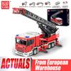 Mould King 17022 Technical Car Toys Remote Control Fire Engine Ladder Truck Building Block Assembly Brick Kids Christmas Gift
