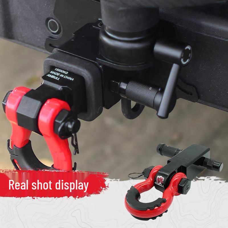 Универсальный фиксатор сцепного устройства Замок для фаркопа прицепа с антикоррозийным ремешком и 2 ключами для защиты от кражи