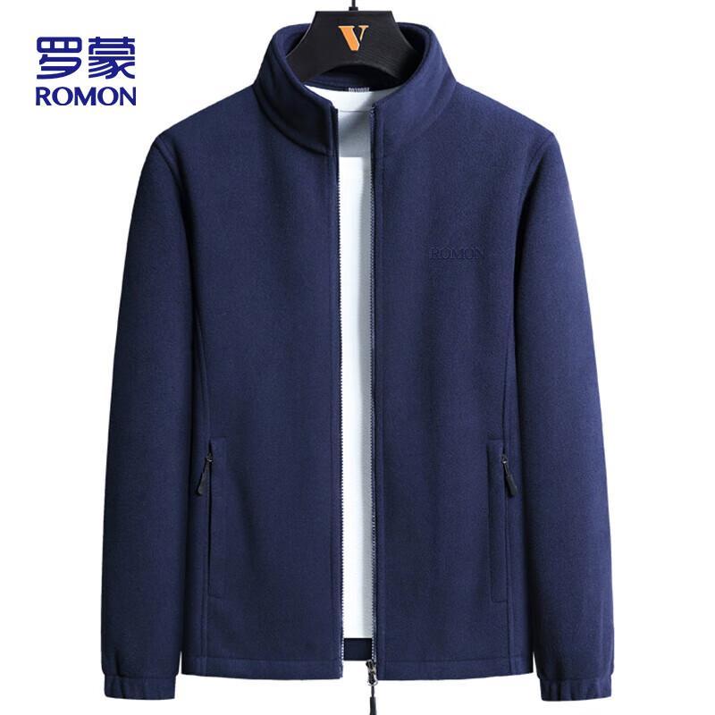 ROMON Men's Business Casual Fleece Jacket CS88
