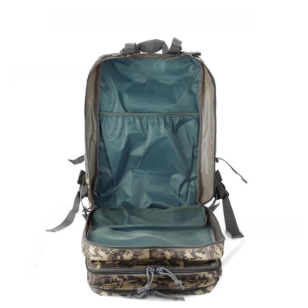 Тактический многофункциональный камуфляжный рюкзак с двумя плечами для велоспорта, путешествий и спорта