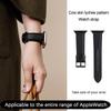 Ремешок для часов Litchi Pattern из натуральной кожи для Apple Watch Ultra 49 мм SE Series 9 8 7 45 мм 41 мм 6 5 4 3 2 1 38 мм 42 мм 40 мм 44 мм