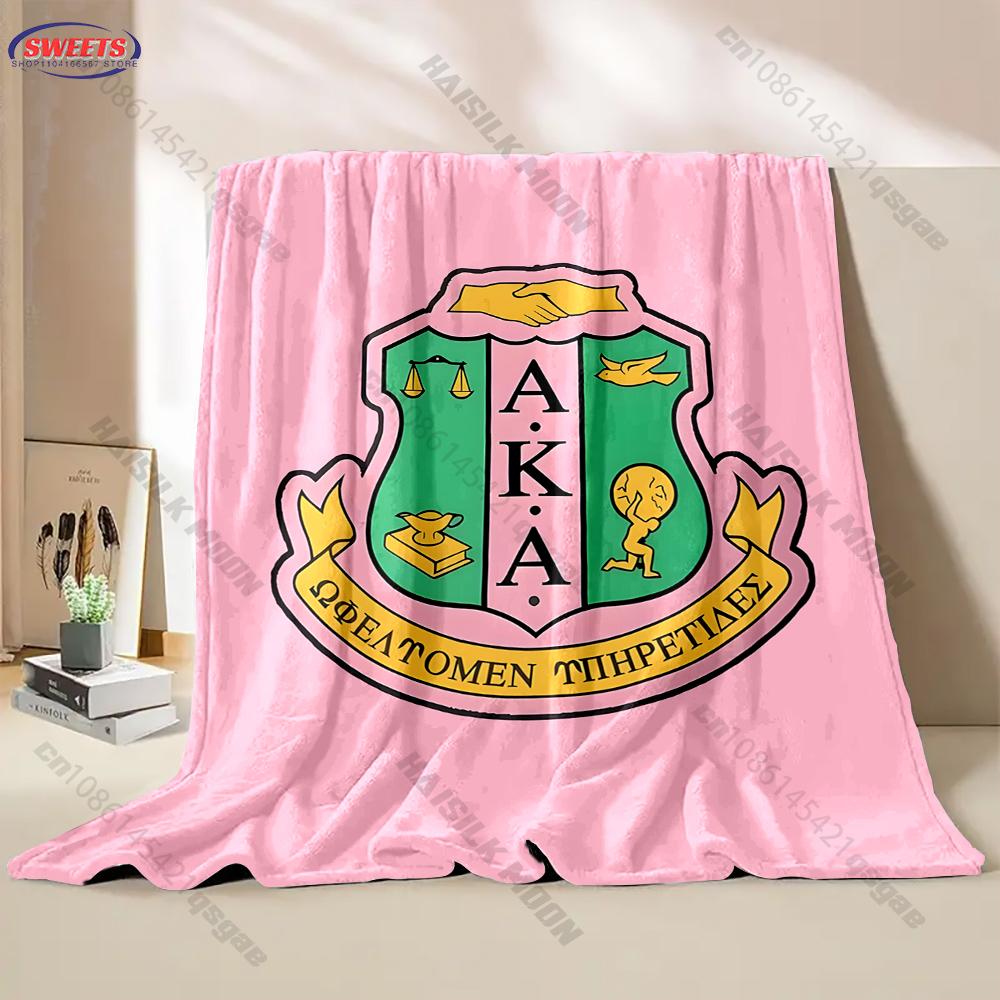 New Arrive! Multi Size AKA Theme Printed Blanket, Bedroom Living Room Sofa Office Nap Travel Camper Shawl Blanket, Funny Gifts