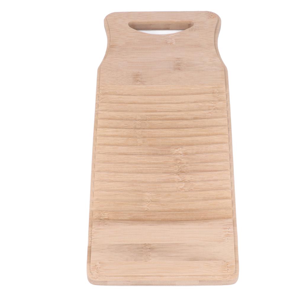 Бамбуковая стиральная доска практичная ручная стирка доска для чистки белья для домашней школы 40 см / 15,7 дюймов длина