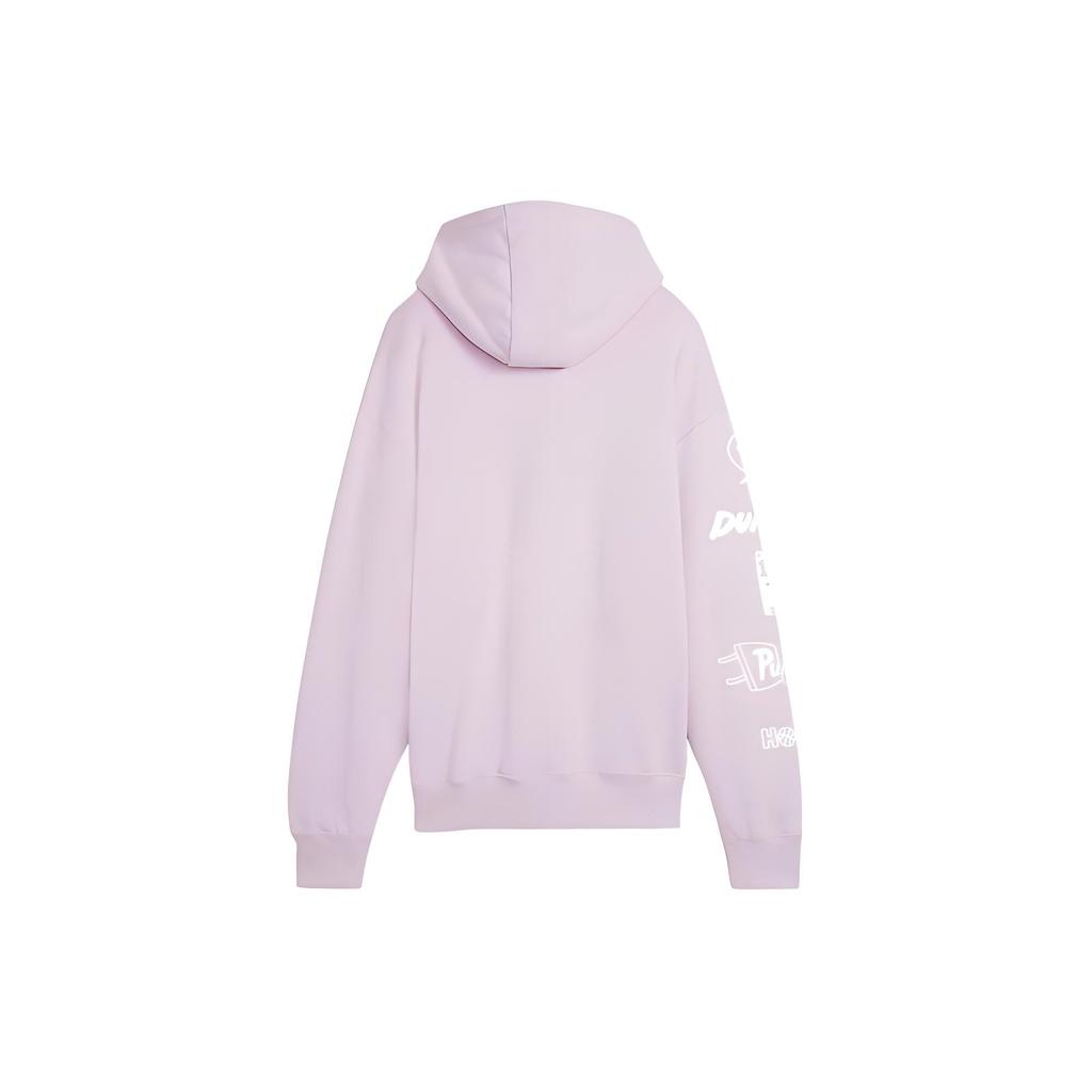 Puma X Sophia Chang вышитый логотип дизайн повседневная толстовка с капюшоном женские толстовки светло-фиолетовый 624629-60