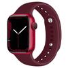 Совместимый силиконовый ремешок для Apple Watch S11 - Все серии, Универсальная двусоставная застежка-кнопка.