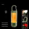 Portable Waterproof Camping Light with Type-C Charging, Hook, and Emergency Lighting