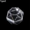 Fixed Seat Quartz Sphere Holder Acrylic Display Stand Crystal Ball Base Transparent Pedestal