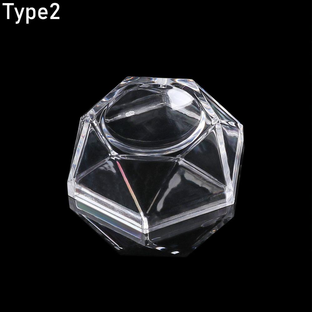 Fixed Seat Quartz Sphere Holder Acrylic Display Stand Crystal Ball Base Transparent Pedestal