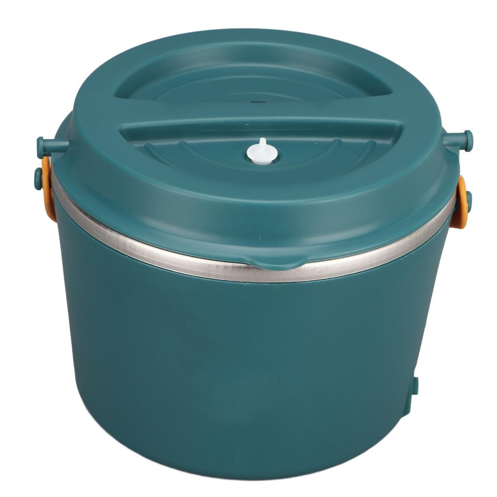 Электрический ланч-бокс 1,2 л, универсальный, быстроразогреваемый, портативный, из нержавеющей стали, подогреватель пищи, обед