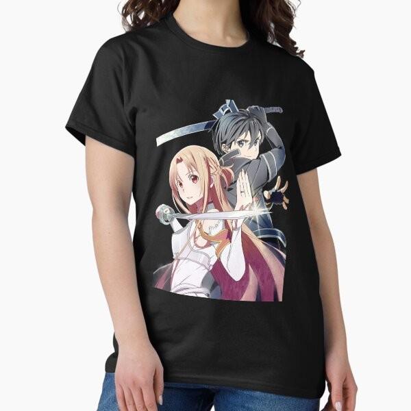 Аниме Асуна Кирико Бой Sword Art Online Футболка Унисекс6