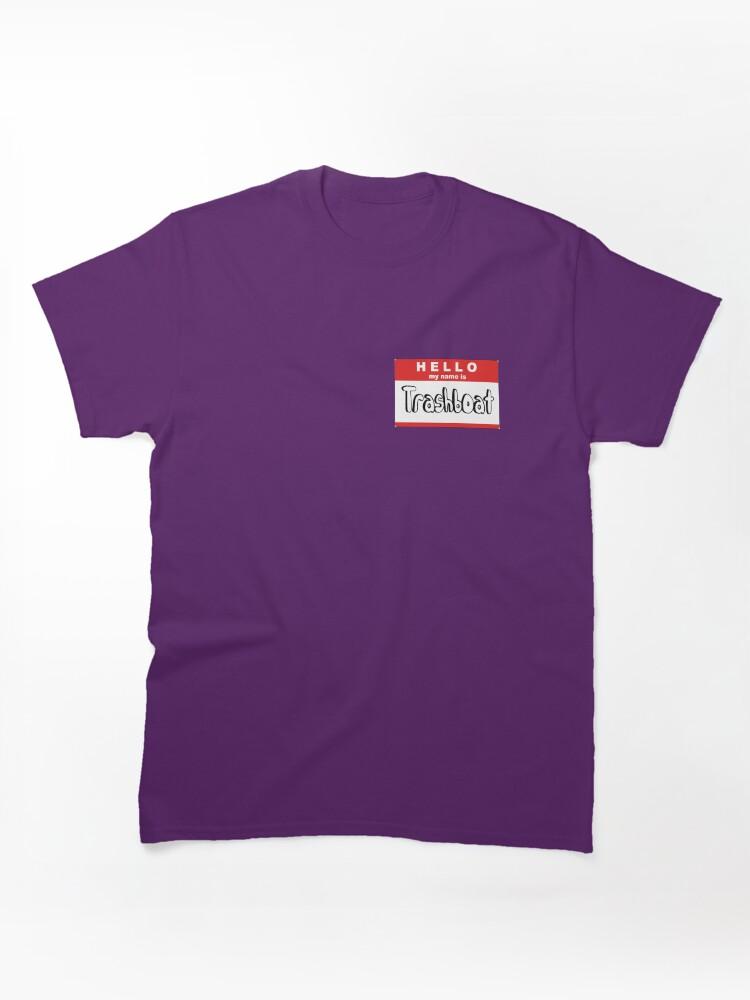 Regular Show My name is Trash boat Classic T-Shirt