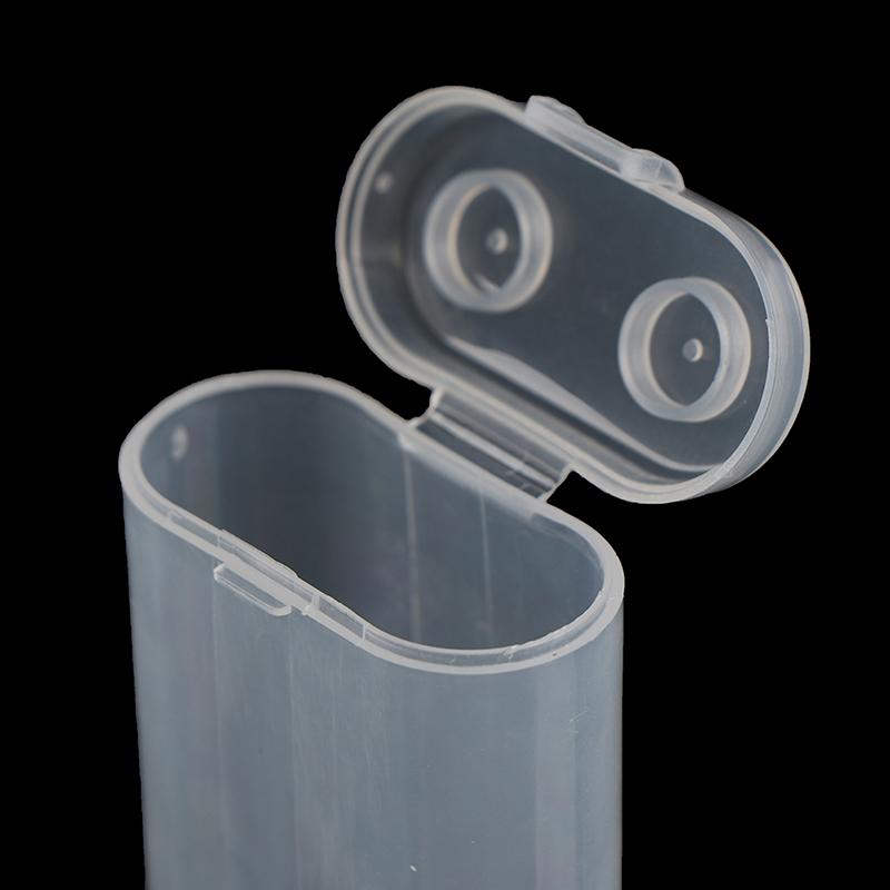 2шт 2X18650 пластиковый чехол-держатель для батарей 18650 ящик для хранения батарей цилиндрический