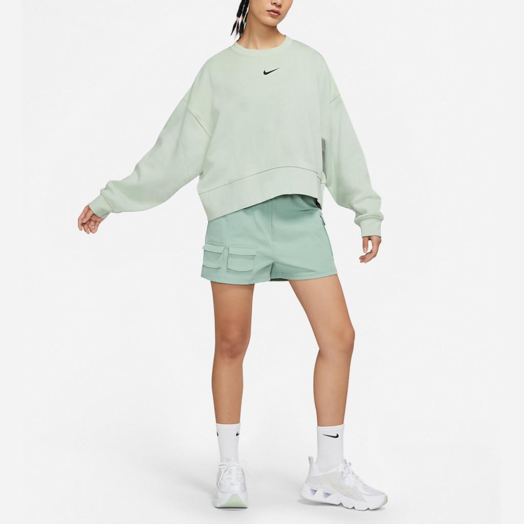Nike Sportswear Collection Sweatshirt Women's Light Green (Unisex) Sweatshirts DJ7666 017
