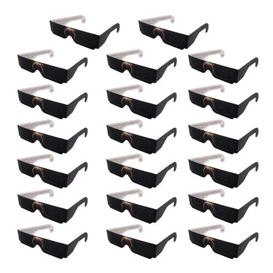 Professional Sun Glasses Solar Eclipse Glasses UV IR Filter Sun Glasses Adults Safe Shades for Direct Sun Viewing