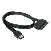 Горячая Распродажа Новый Комбинированный Кабель ESATA USB 5V на 22-контактный SATA USB для Жесткого Диска Высокое Качество 1 шт. 50 см Кабель