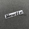 YKPSC1 Metal 3D Car Stickers Car Front Trunk Auto Body Word Letter Sticker Logo Emblem Badge Decal Sticker Accessories For VW Beetle