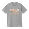 Life Is Boba Ful T Shirt For Women Cute Pearl Milk Tea Pattern Casual Funny Tops Lover GifT vintage Washed Versatile