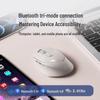 Перезаряжаемая беспроводная эргономичная бесшумная мышь INPHIC DR6