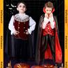 Halloween Cosplay Costume Outfit For Kids Boys Royal Vampire Dracula