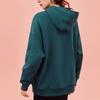 Anta Lifestyle Series однотонный пуловер с капюшоном свободный флисовый свитшот женский свитшот Gulf-Green 962348716-4