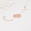 [Onm] Onm Unbalanced Long Drip Star Cubic Earrings - 92.5 Silver Pin Rose Gold (9593062)