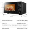 Galanz 20L Flat Plate Microwave Oven with Grill and Knob Control CN plug (adapter included)