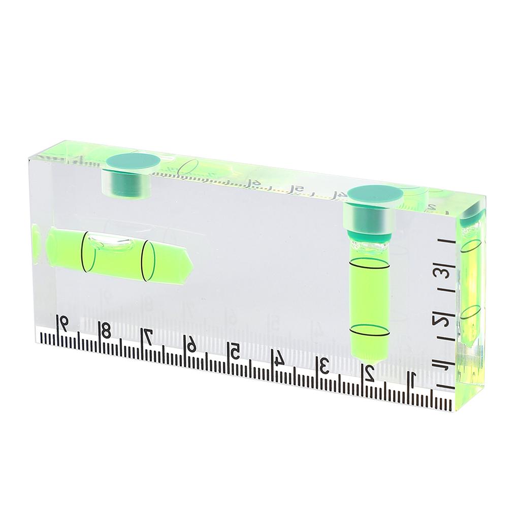 Магнитный акриловый пузырьковый уровень горизонтальный вертикальный портативный карманный уровень для украшения дома