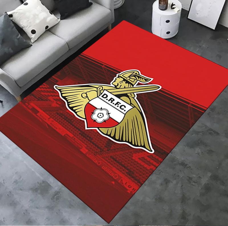 Doncaster Rovers Football Club Carpet Rug For Living Room Bedroom Home Sofa Decorationkids Play Nonslip Floor Mat