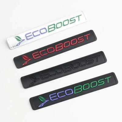 3D Металлический логотип Ecoboost Наклейки-эмблемы на заднюю дверь для Ford Focus Fiesta Kuga Escape Mondeo Edge Ecosport