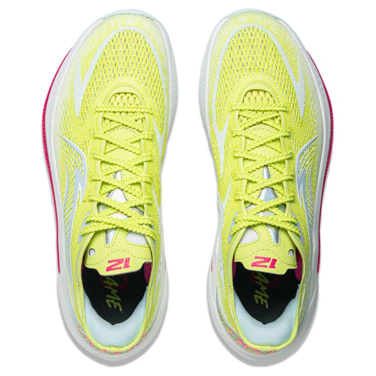 Li Ning Sonic 12 V2 Lightweight Rebound Stability Support Shock Absorption Non-Slip Wear-Resistant Breathable Low-Top Basketball Shoes ABAU089-2