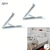 2pcs Desk Support Bracket Lift and Up Hinges Massage Table Support Mechanism Adjustable Sofa Lid Stay Hinge Massage Table Lifter Hinge Couch