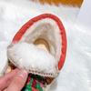 Женские зимние ботинки, кроссовки, вязаные на платформе, на танкетке, зимние женские ботильоны