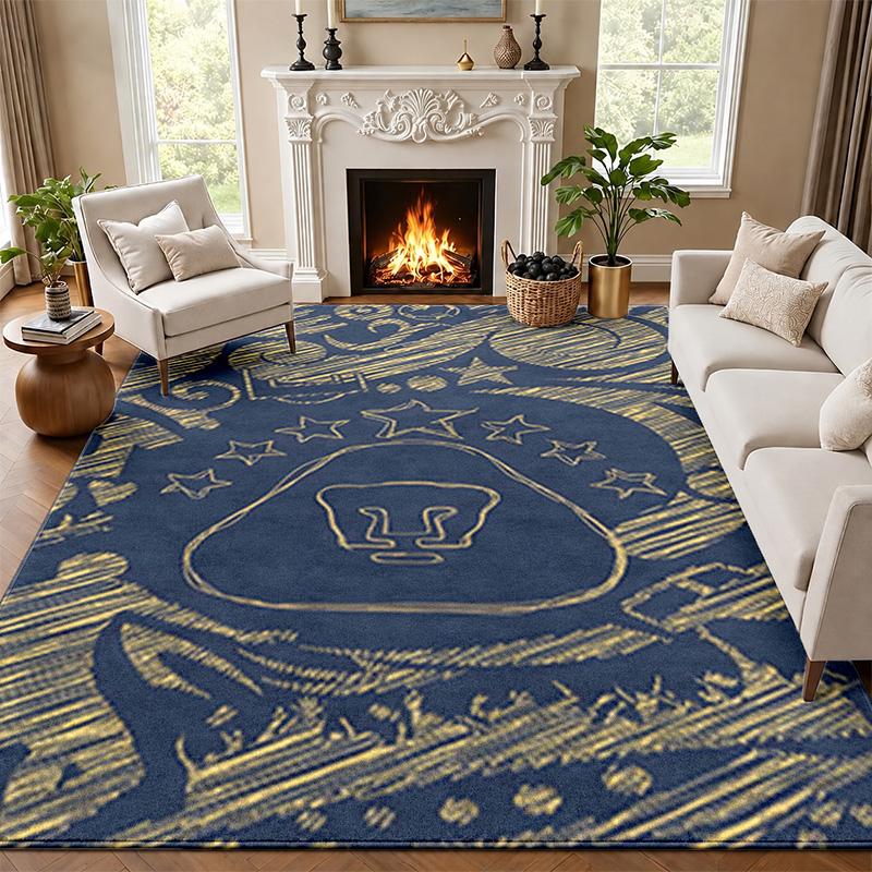 Club universidad nacional pumas Carpet Door Mat for Living Room or Bedroom Protective Mat Under Chair Office Decoration Christmas Gift Birthday Presen