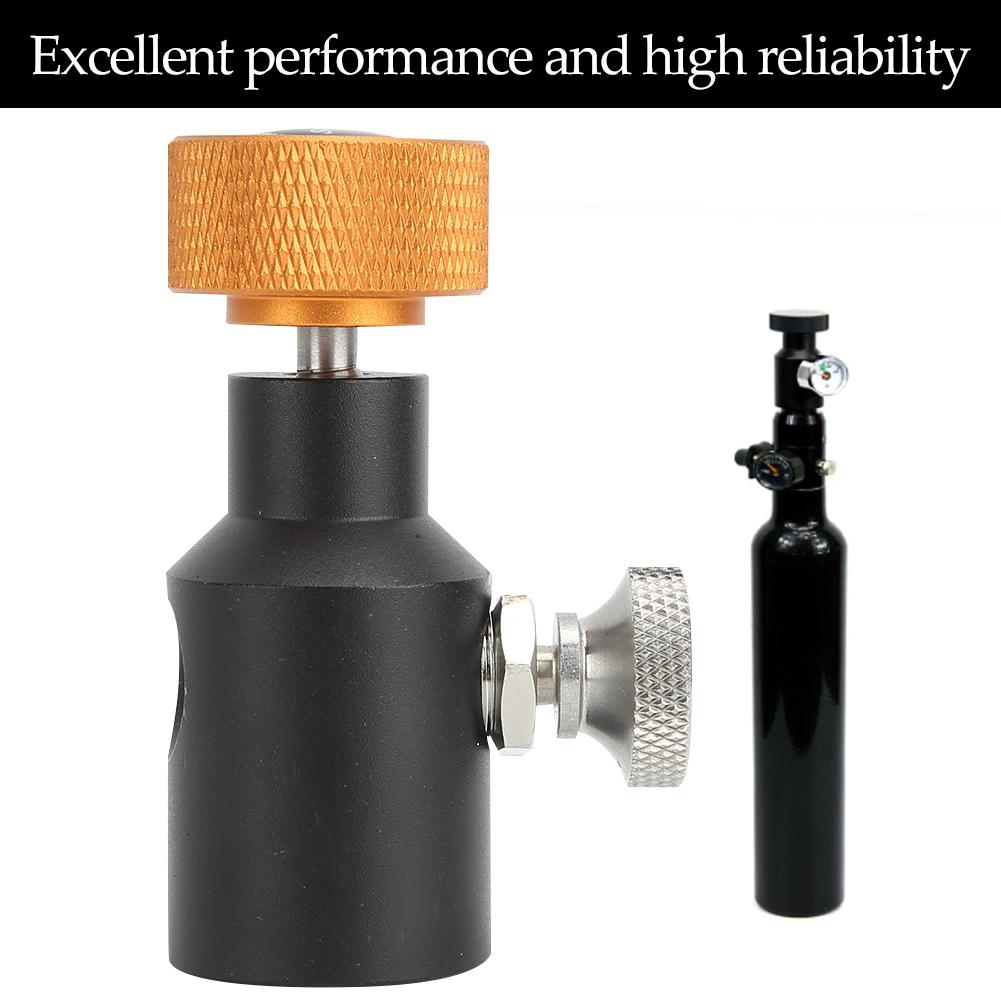 TR21-4 CO2 Adapter Connector with Release Valve Quick Filling Soda Water for