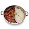 28cm Stainless Steel Twin Duck Taste Hot Pot Induction Hotpot Cooker