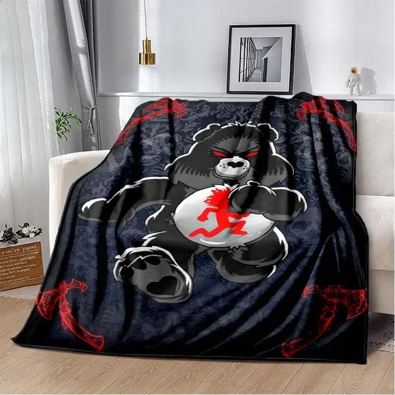 Одеяло Insane Clown Posse Band ICP Juggalo Faygo HIP HOP Мягкое фланелевое детское теплое одеяло для спальни, дивана, кровати, путешествия, пикника