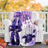 Murder Drones printed throw blanket—lightweight,soft,warm;versatile blanket for all seasons—perfect as &air-conditioning throw,nap blanket