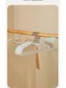 Short-neck Non-slip Clothes Hanger: Skin-feel Film, No Marks, Prevents Shoulder Bumps, Ideal for Home Storage and Organization.
