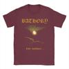 Men Bathory Black Metal T Shirts  Pure Cotton Clothes Vintage Short Sleeve Round Collar Tee Shirt Gift Idea TShirts