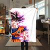 1PC DRAGON BALL Print Flannel Blanket, High quality All Seasons, Home Decor, Warmth and Comfort, Perfect for Christmas Gifts