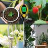 4 in 1 Soil Tester LCD Screen Soil Thermometer Soil Survey Instrument  For Garden Lawn Farming