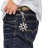 Multifunctional Tool Card - Snowflake - Compact and Portable - Stainless Steel