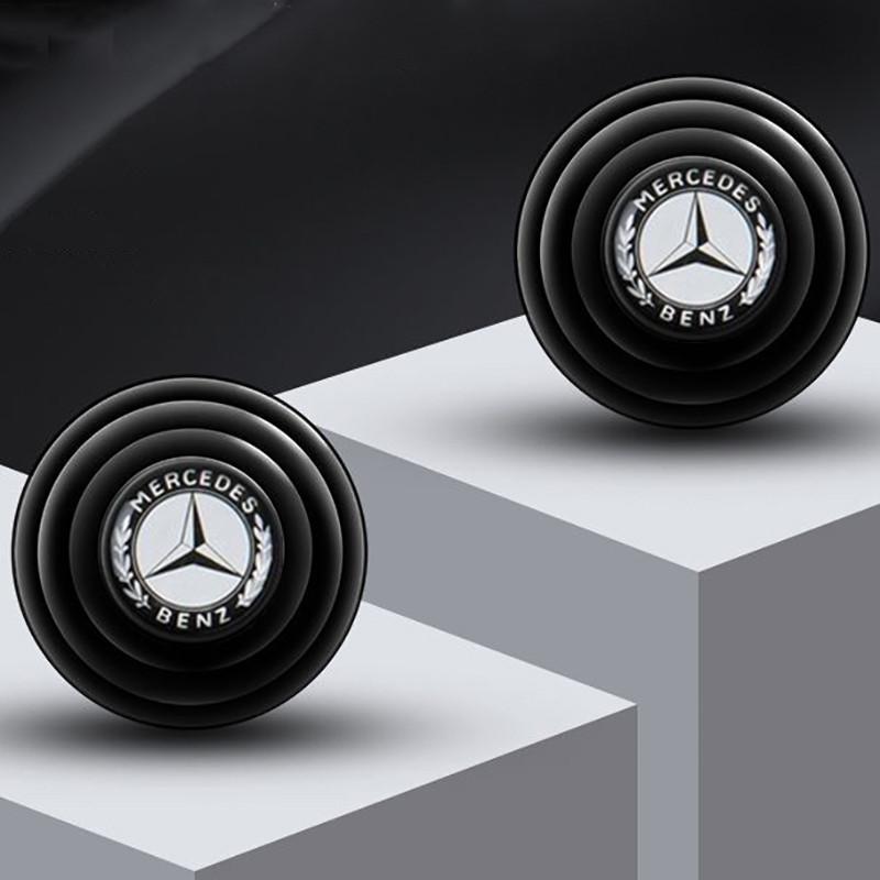Car Silicone Door Shock Stickers Absorber Soundproof Buffer Pier For Mercedes Benz B/C/E/S Class A Class C200L GLC GLK CLA GLA WU5