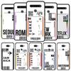 Чехол для телефона LG K41s K61 G6 K40 K51 G8 K50s K40s G7 K52 K31 K62 K71 Q51 Q60 Q61, черный чехол со штрих-кодом на авиабилет
