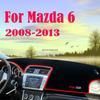 Для Mazda 6 2008-2013 GH Противоскользящий коврик Накладка на приборную панель Коврик Солнцезащитный коврик Аксессуары для защиты Atenza